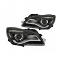 Μπροστινά Φανάρια Set Για Opel Insignia 13-17 Led TRU DRL Μαύρα LPOPB2 - Headlights - Xenon - Bulbs